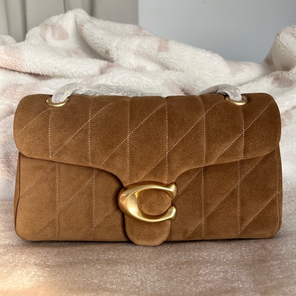 Coach Handbags - SOLD on FB- Coach Quilted Shoulder Tabby Bag